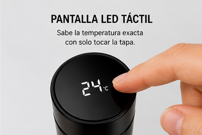 Termo Inteligente con Pantalla LED – Temperatura Exacta en Todo Momento